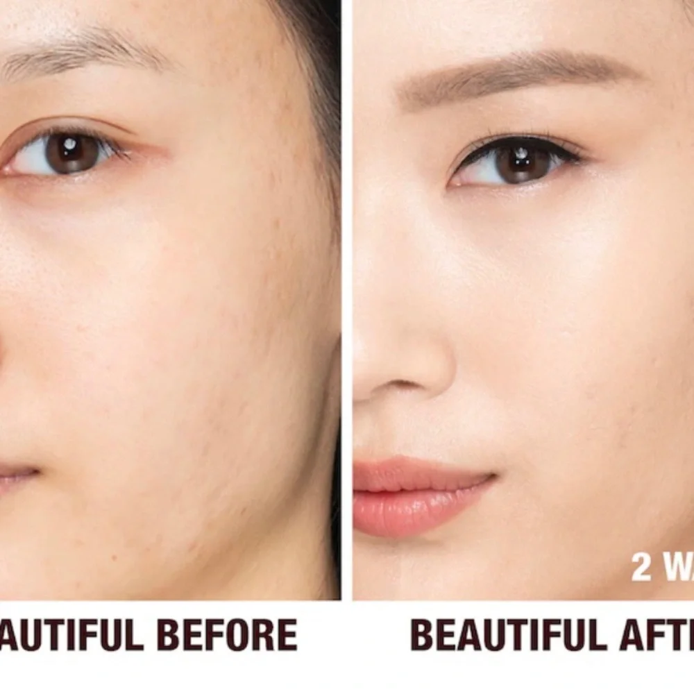 76-CHARLOTTE TIBURY 2 WARM SKIN MEDIUM COVERAGE LIQUID FOUNDATION - Picture 3 of 8